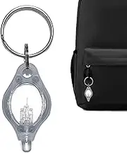 Keychain - UV Light Keychain,Portable Detector Mini Popular Lighting Lamp for Child Schoolbag Backpack Home Detections