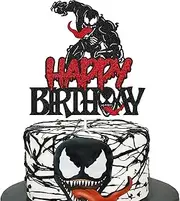 Spider Superhero cake and cupcake topper (Spider Cake Topper 3)