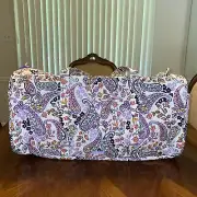 NWT Vera Bradley XL Traveler Duffel In Maddalena Paisley Soft
