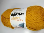 Bernat Softee Chunky Yarn Brass Each Skein 108 Yards