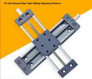 XY Axis Manual Stage Sliding Table Adjust Platform 40*40mm Travel 20*20mm