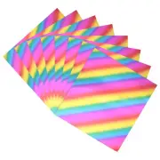 100 Pack Toner Reactive Foil 8.5"x11" A4 Foil Paper for DIY Craft,Colorful