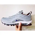 全新福利品 NIKE OG AIRMAX 97 灰 藍LOGO 銀彈 US11  AQ7331-001 現貨