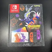 Brand New Nintendo Switch OLED Pokemon Scarlet and Violet USA Edition!