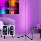 RGB Floor Lamp Corner Light Stand LED Bluetooth Remote APP Control Streaming AU