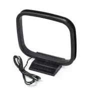 AM Loop Antenna Aerial Connector for Stereo Audio Receiver System Indoor