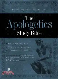 The Apologetics Study Bible—Holman Christian Standard Bible Black Genuine Leather