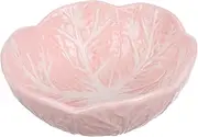 Cabbage Shape Decorative Plate Ceramic Dessert Snack Display for Office Home