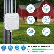 WAVLINK AX3000 WiFi 6 Extender Long Range WiFi Wireless Antennas Indoor/Outdoor