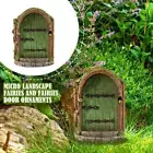 Fairy Garden Door Miniature Pixie Elf Tree Window Home Decor ы] ёз