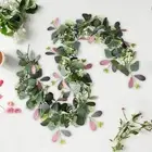 Greenery Garland Artificial Eucalyptus Garland Fake Eucalyptus Leaves Artificial