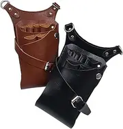 TOVINANNA Barber Scissors Waist Bag Hairdressing Pouch 6 Compartments Multi-purpose Tool Pouch