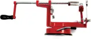 Apple Master-Apple, Potato, Parer, Slicer & Corer with Vacuum Base, Red Frame