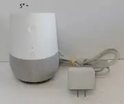 Google Home Smart Speaker with Google Assistant - Chalk white Tested Works