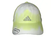 ADIDAS AEROREADY Yellow/White TIE-DYE BASEBALL HAT Running Gym Women's Cap NEW!