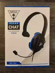 New Turtle Beach Recon Chat Wired Gaming Headset for PS5 & PS4. Ships Free!