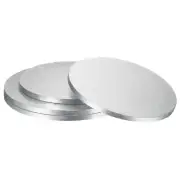 4pcs Cake Boards, 10/12 Inch Round Cake Drum Circle Cake Base Silver