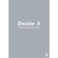 在飛比找PChome24h購物優惠-Double A A5/25K膠裝筆記本(辦公室系列-灰)(