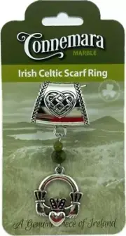 J.C. WALSH & SONS, IRELAND, CLADDAGH SCARF CLIP
