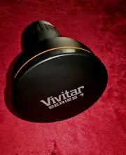 Vivitar Series 1 .21X Fisheye Macro Lens + Bonus Bower T-Mount for Canon EOS