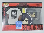 Funko Pop! Tees Shota Aizawa Metallic My Hero Academia size M T- Shirt & Pop Set