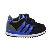 Adidas V Jog CMF Toddlers Core Black-Blue-Grey bc0086