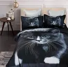 Cat Duvet/Doona/Quilt Cover Set Queen/King/Super King Size Bed SM024