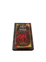 The Art of War Sun Tzu Book & 52 Card Deck A Strategy Oracle Success in Life New