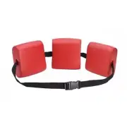 Cando Swim Belt Three Oval Floats Red