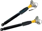 JILORTH 1Pair Rear Shock Absorbers with Electric Compatible for Audi Q7 SQ7 Q8 2016-2020, Rear Struts, OEM: 4M0513021AC, 4M0513021AH