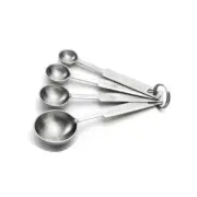 Tablecraft 722 Stainless Steel Measuring Spoon Set