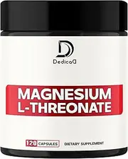Magnesium L-Threonate 2000mg Capsules - 240mg Elemental Magnesium per Serving - 120 Pills