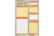 Peter Pauper Press Note Pad Can't Remember Sht Daily Checklist 319630