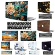 2in1 Pattern Hard Case Shell + Keyboard Cover for Macbook Air 13 A2681 A3113