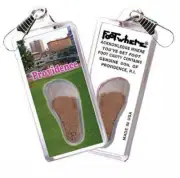 Providence FootWhere® Souvenir Zipper-Pull. Made in USA