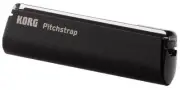 Korg Pitchstrap Black Pst-1 Tuner Attached To Strap Charging