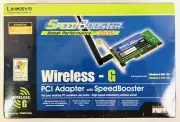 Linksys Wireless G PCI Adapter with SpeedBooster - Model WMP54GS - NEW/SEALED!