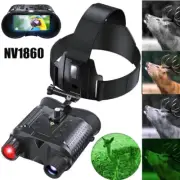 Night Vision Goggles 8X ZOOM Infrared Technology Hunting Binocular Head Mounted