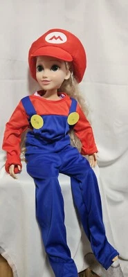 Super Mario Costume For Child Size XS (See Description)
