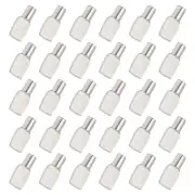 60 PCS 7mm Shelf Pins, Shelf Holders Support Pegs (Silver)