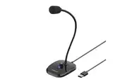 Simplecom Plug and Play USB Desktop Microphone with Headphone Jack (UM360)