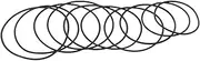BELLIFFY Phonograph Drive Belt 10 Pack Replacement Belts for Record Players Enhance Sound and Performance