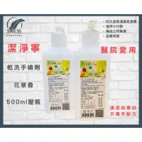 在飛比找蝦皮購物優惠-恆安潔淨寧乾洗手噴劑 壓頭500ml 花草香 防疫必買 漾森