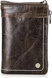 [TATSEN] Anti-Theft Brush Men's Wallet Card Bag Coin Purse Multifunctional Package Portable Small Casual Package