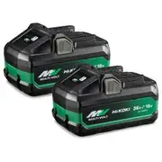 HiKOKI 18V/36V MultiVolt 2.5/5.0Ah Lithium-Ion Battery BSL36A18X