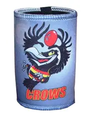 Crows Mascot Paul Harvey Design Can Cooler Stubby Holder