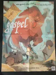 GOSPEL / HELL TO PAY DOUBLE-SIDED POSTER 24" x 18" IMAGE COMICS 2022 NEW UNUSED!
