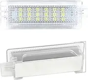 Wivplex 2Pcs LED Courtesy Footwell Under Door Light No Error, for BMW, X5 F01 F02 F03 E90 E91 E92 E83 X3 E84 E86 Z4 R50 R53 Interior Light Footwell Boot Lamps