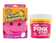 The Pink Stuff Cleaning Paste + Scrub Mommy Sponge