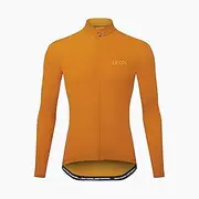 [LE COL] Men's Hors Categorie Jersey | Long Sleeve Bike Shirt | Thermal Fabric, Rear Pockets, Lightweight